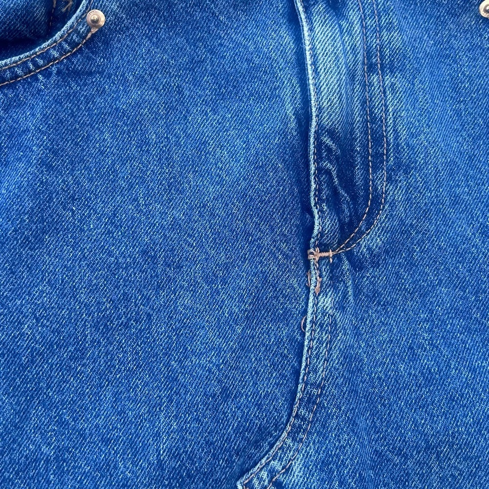 Zara Blue Denim Maxi Skirt - Picture 3 of 10